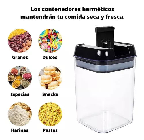 Set Organizador De Granos X7 Piezas