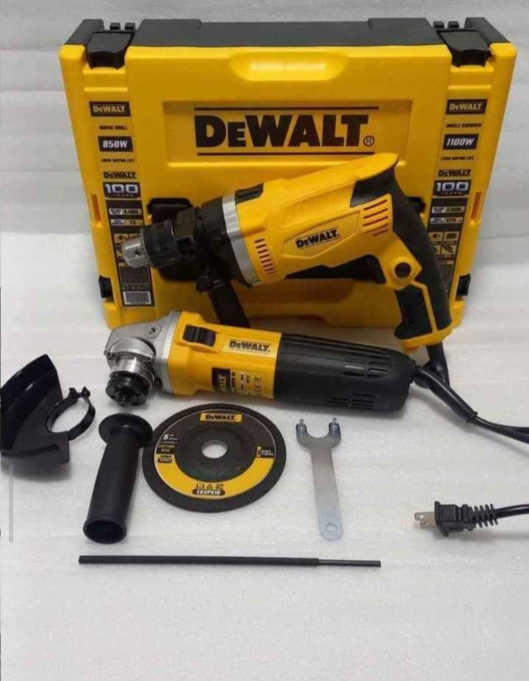 COMBO PULIDORA Y TALADRO DEWALT